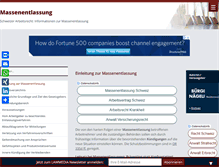 Tablet Screenshot of massenentlassung.ch
